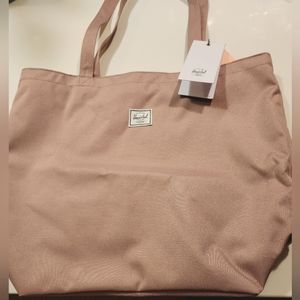 Herschel rose tote bag